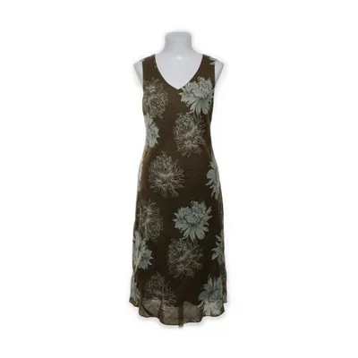 Maxi jurk (Bruin, Meerkleurig) van Ann Taylor Loft Acetaat