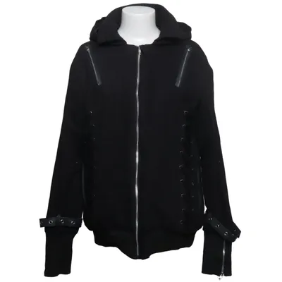Hoodie (Black) from Poizen Industries Cotton, Polyester