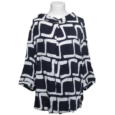 Blouse (Blauw, Wit) van Alba Moda Viscose
