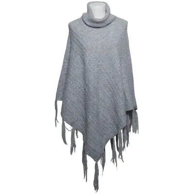 Poncho (Grau) von VILA Elasthan, Polyester