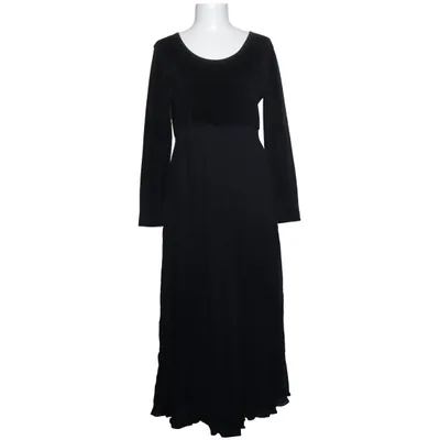 Robe longue (Noir) de Toffs Coton, Polyester, Viscose
