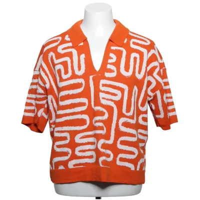 Strickpullover (Orange, Weiß) von Boohoo Man Acryl
