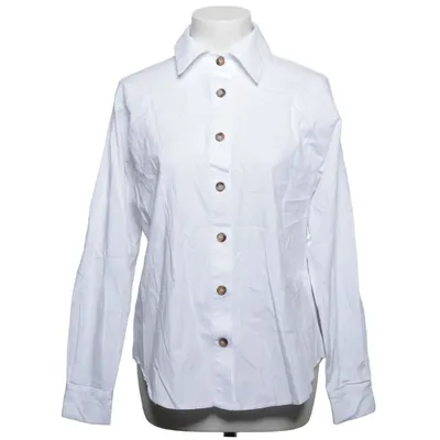 Chemise (Blanc) de Elisabetta Franchi Coton, Élasthane, Nylon