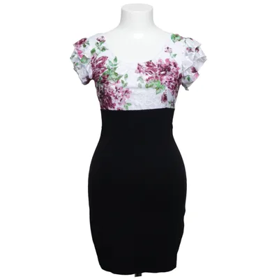 Jurk (Zwart, Wit, Roze) van Rainbow Collection Elastaan, Polyester, Viscose