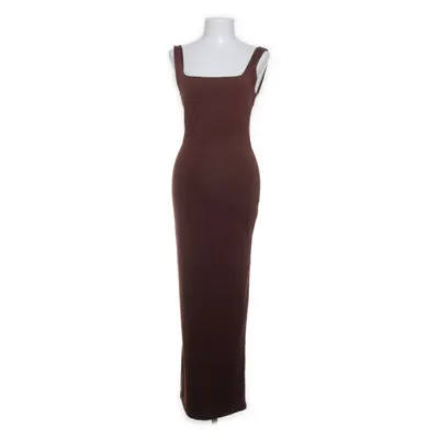 Robe longue (Marron) de Shein Élasthane, Polyamide