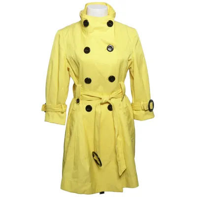 Trench coat (Yellow) from Guess Cotton, Polyester