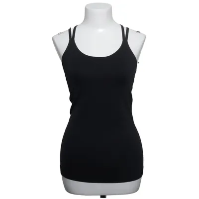 Tanktop (Zwart) van Blacc Yoga Elastaan, Polyamide