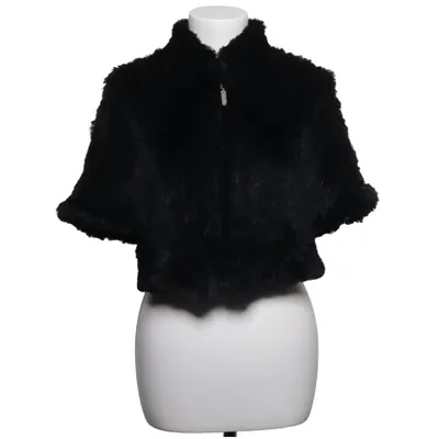 Pelz­ja­cke (Schwarz) von CKN of Scandinavia Baumwolle, Pelz, Polyester