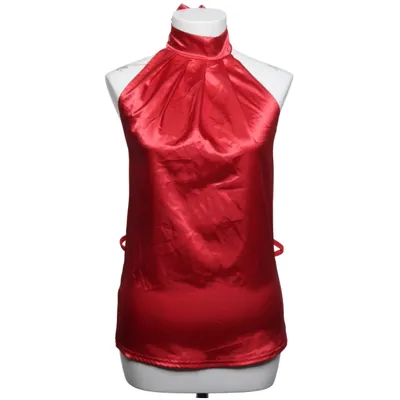 Halter neck top (Red) from Tu Elastane, Polyester