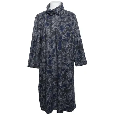 Jurk (Blauw, Grijs, Zwart) van MXO Katoen, Polyester, Viscose