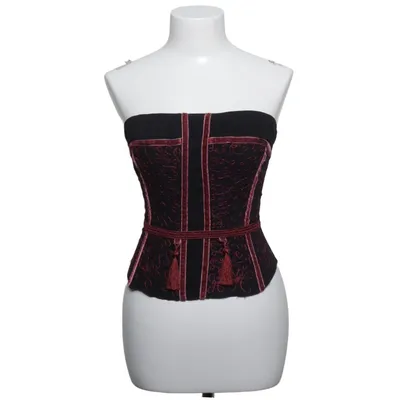 Korset (Zwart, Bruin) van Margo Elastaan, Polyamide, Viscose