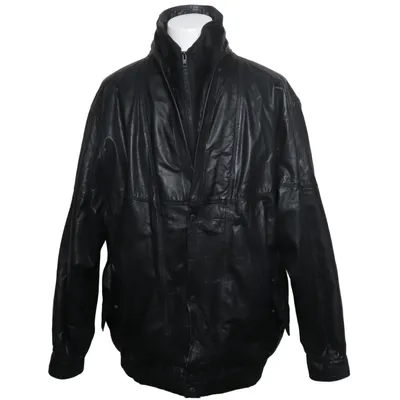 Læderjakke (Veruna) fra Campri Læder, Polyester, Viscose
