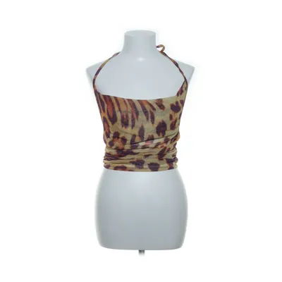 Haltertop (Oranje, Meerkleurig) van AsYou Metallvezel, Nylon, Polyester