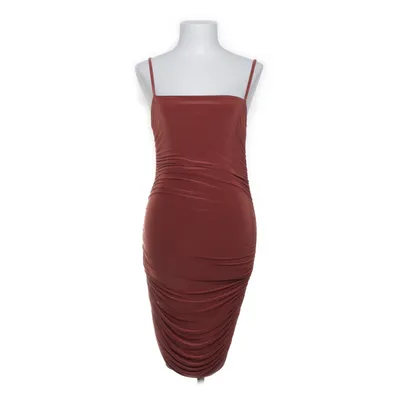 Cocktailjurk (Bruin) van Misspap Elastaan, Polyester