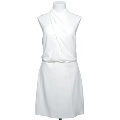 Kjole (Hvid) fra Halston Elastan, Polyester