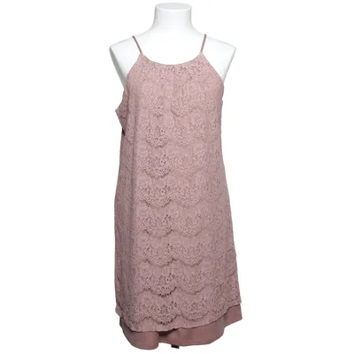Robe (Rose) de Monteau Coton, Polyamide, Polyester