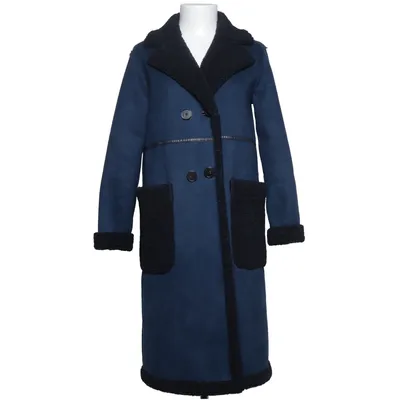 Shearlingjacka (Blå, Svart) från Zara Woman Outerwear