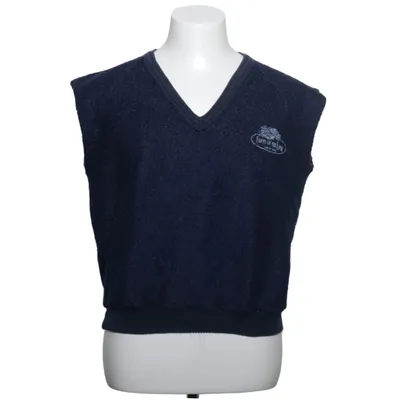 Pull sans manches (Bleu) de Fruit of the Loom Acrylique, Coton, Laine