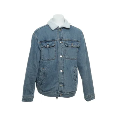 Lined denim jacket (Blue) from H&M Cotton, Polyester