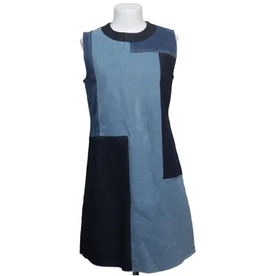 Jeanskjole (Blå, Flerfarvet) fra Victoria Beckham Bomuld, Elastan, Polyester