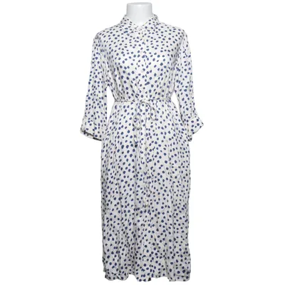 Robe chemise (Blanc, Bleu) de Hobbs Polyester, Viscose