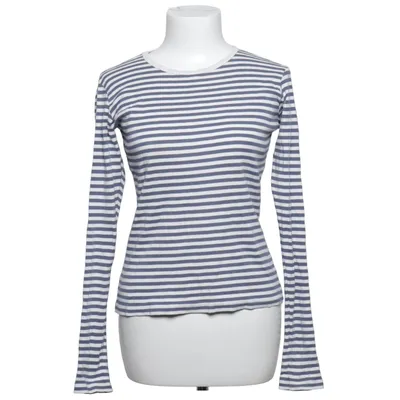 T-shirt à manches longues (Bleu, Blanc) de Brandy Melville Coton