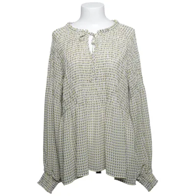 Blouse (White, Yellow, Blue) from Rose+Olive Polyester