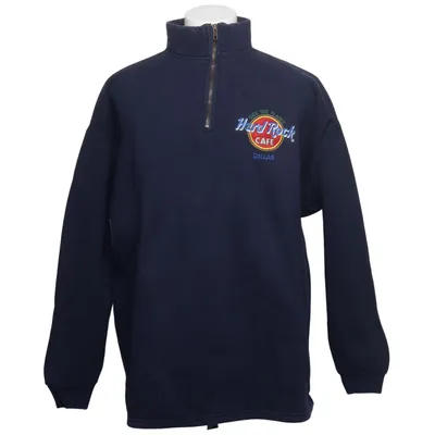 Fleece sweater (Blue) from Hard Rock Cafe Cotton, Polyester