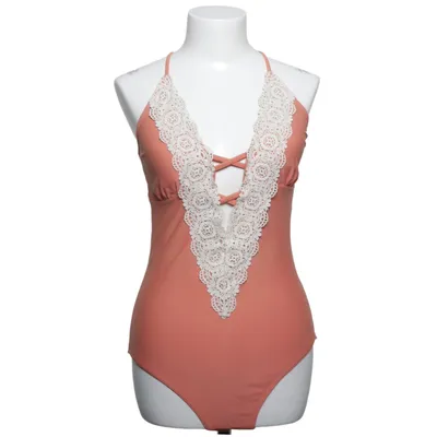 Badpak (Roze) van Cupshe Elastaan, Nylon, Polyester