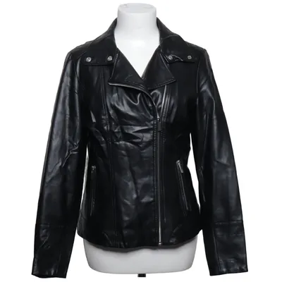 Bikerjacka (Svart) från Gallery Polyester, Polyuretan, Viskos