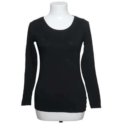 Langærmet t-shirt (Sort) fra Zeeman Bomuld, Elastan