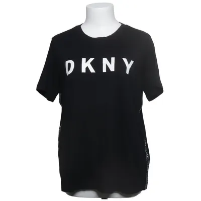 T-shirt (Svart, Vit) från DKNY Sport Bomull, Elastan, Modal