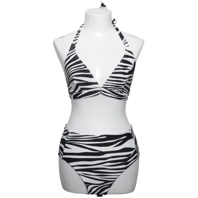 Bikini (Black, White) from Body Essentials by Tchibo Elastane, Polyamide