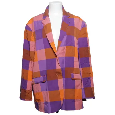 Blazer (Pink, Multicolored) from Monki Lyocell