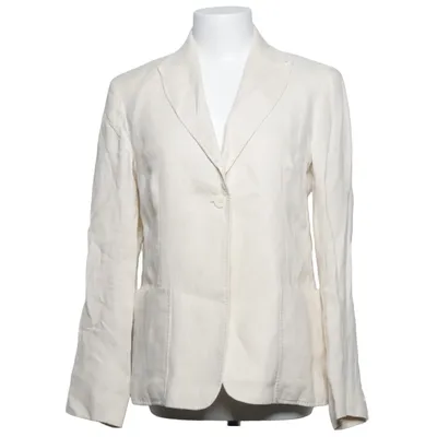 Blazer (Beige) von Weekend MaxMara Baumwolle, Leinen, Polyester