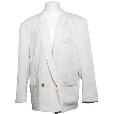 Blazer (White) from Giovani Cotton, Linen, Viscose