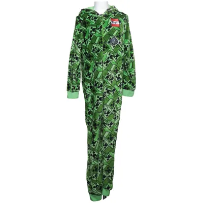 Onesie (Green, Black) from Minecraft Polyester