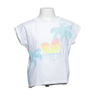 T-shirt (Vit, Flerfärgad) från Billieblush Bomull, Elastan