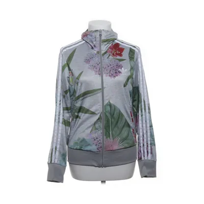 Träningsjacka (Grå, Flerfärgad) från Adidas Polyester