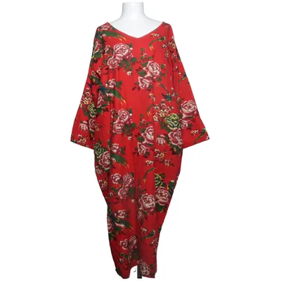 Dress (Red, Multicolored) from Zanzea Collection