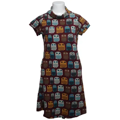 Jurk (Lila, Meerkleurig) van Smashed Lemon Elastaan, Polyester