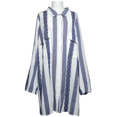 Chemise (Bleu, Blanc) de Studio Untold Coton