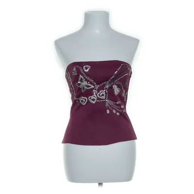 Tube top (Roze, Meerkleurig) van Karen Millen Acetaat, Elastaan, Polyester
