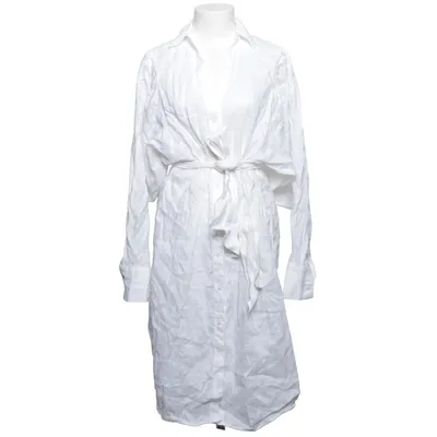Robe chemise (Blanc) de Johanna Ortiz x H&M Lin
