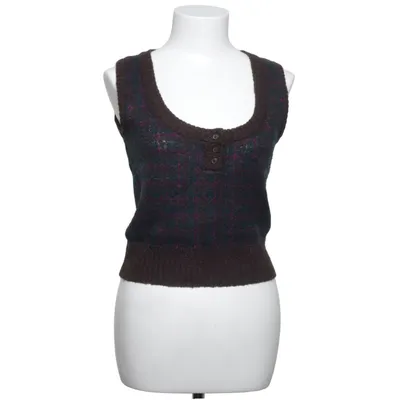 Slipover (Brown, Purple, Green) from Mango Acrylic, Mohair, Polyamide