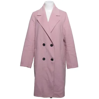 Manteau (Rose) de Zara Polyester, Laine