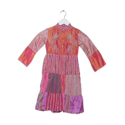 Kjole (Pink, Lilla, Orange) fra Derhy Kids Polyester, Viscose