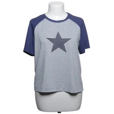 T-shirt (Gris, Bleu) de Romwe