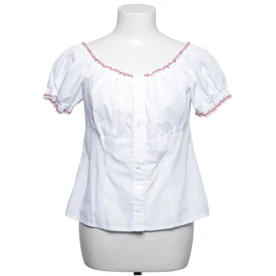 Dirndl blouse (White, Red)
