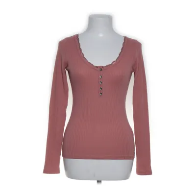 Henley T-shirt (Rød) fra Hollister Bomuld, Elastan, Polyester